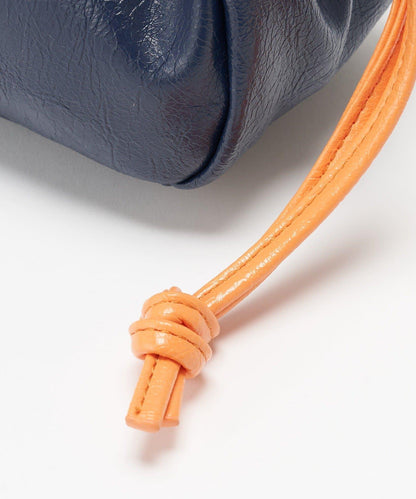 GRAIN/グレイン 復古走線 迷你束口手提包