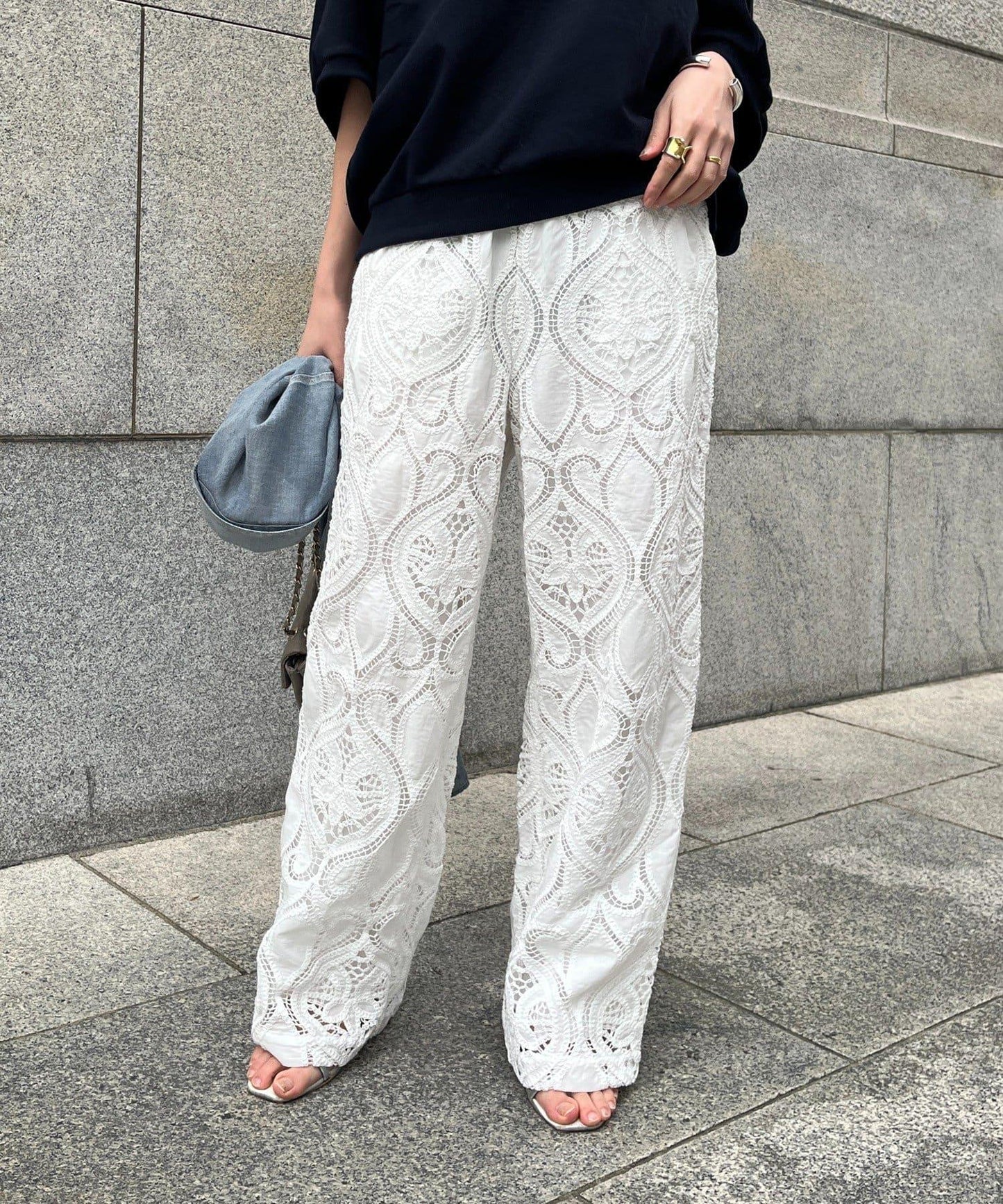 蕾絲褲子