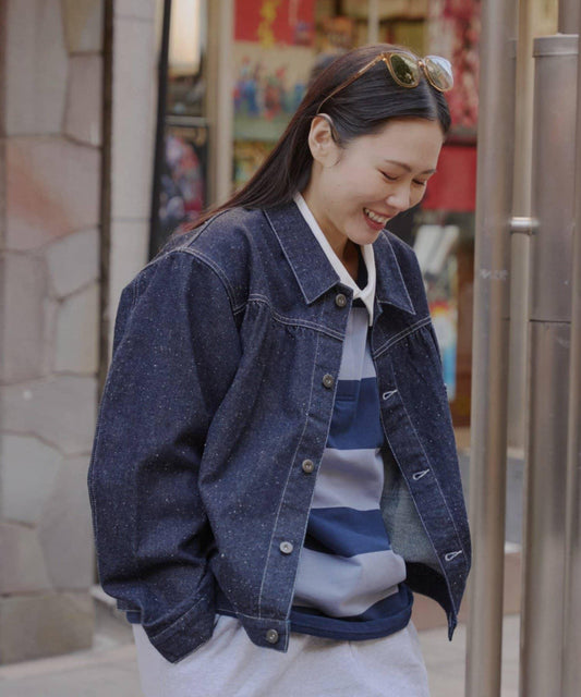 WHIMSIC 結點牛仔工裝夾克
