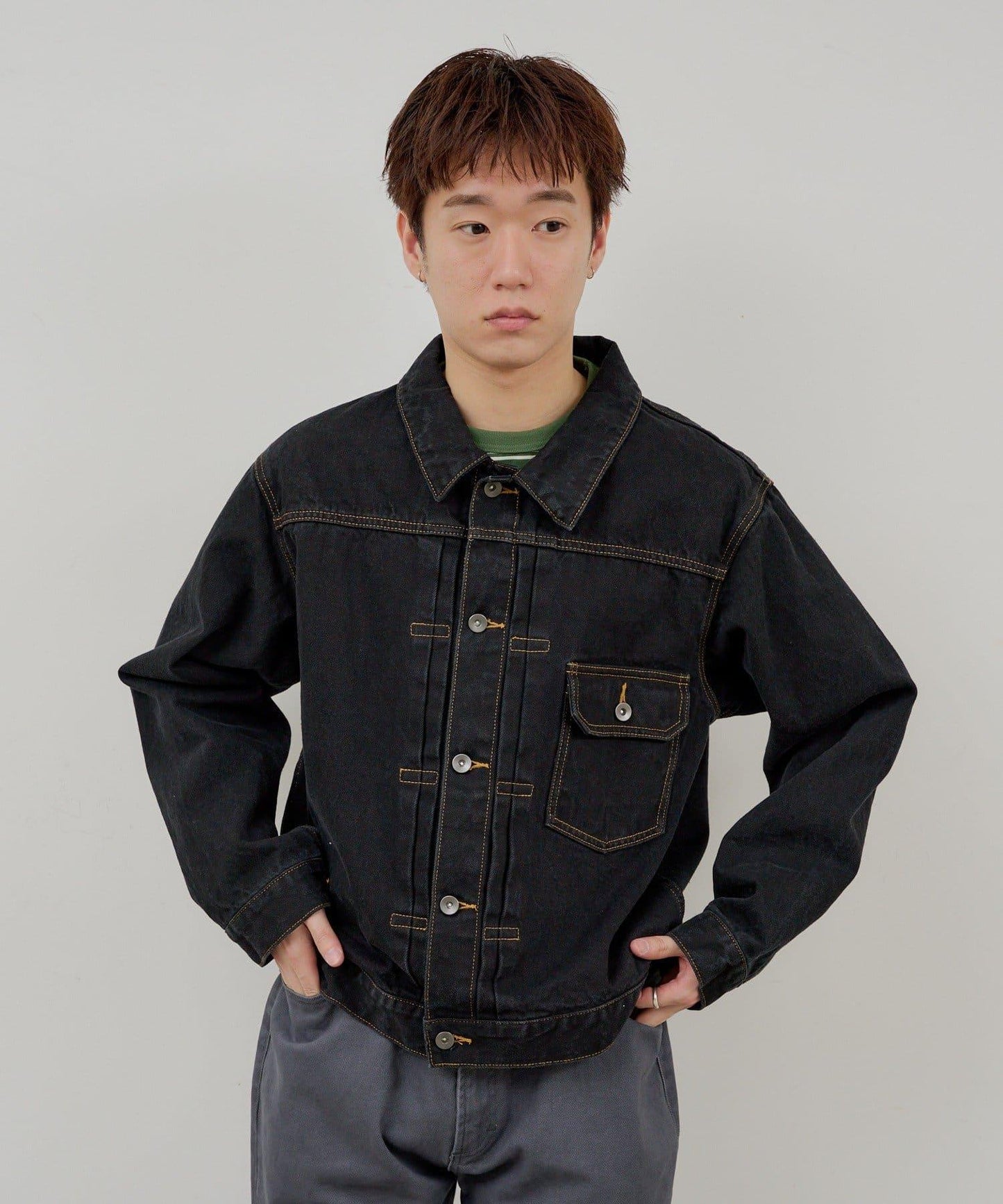 WHIMSIC SETUP搭配 TYPE-1 牛仔夾克