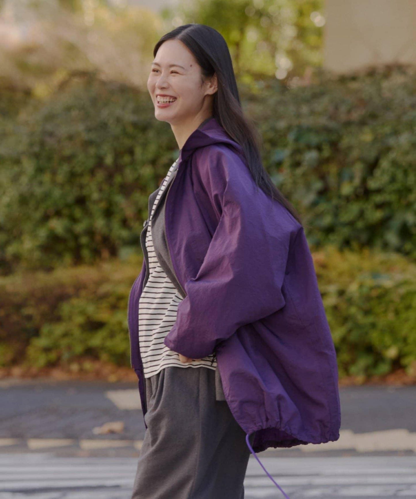 WHIMSIC 尼龍拉鍊連帽外套