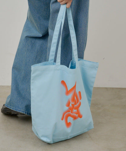 WHIMSIC 流動Logo絲網印花 托特包