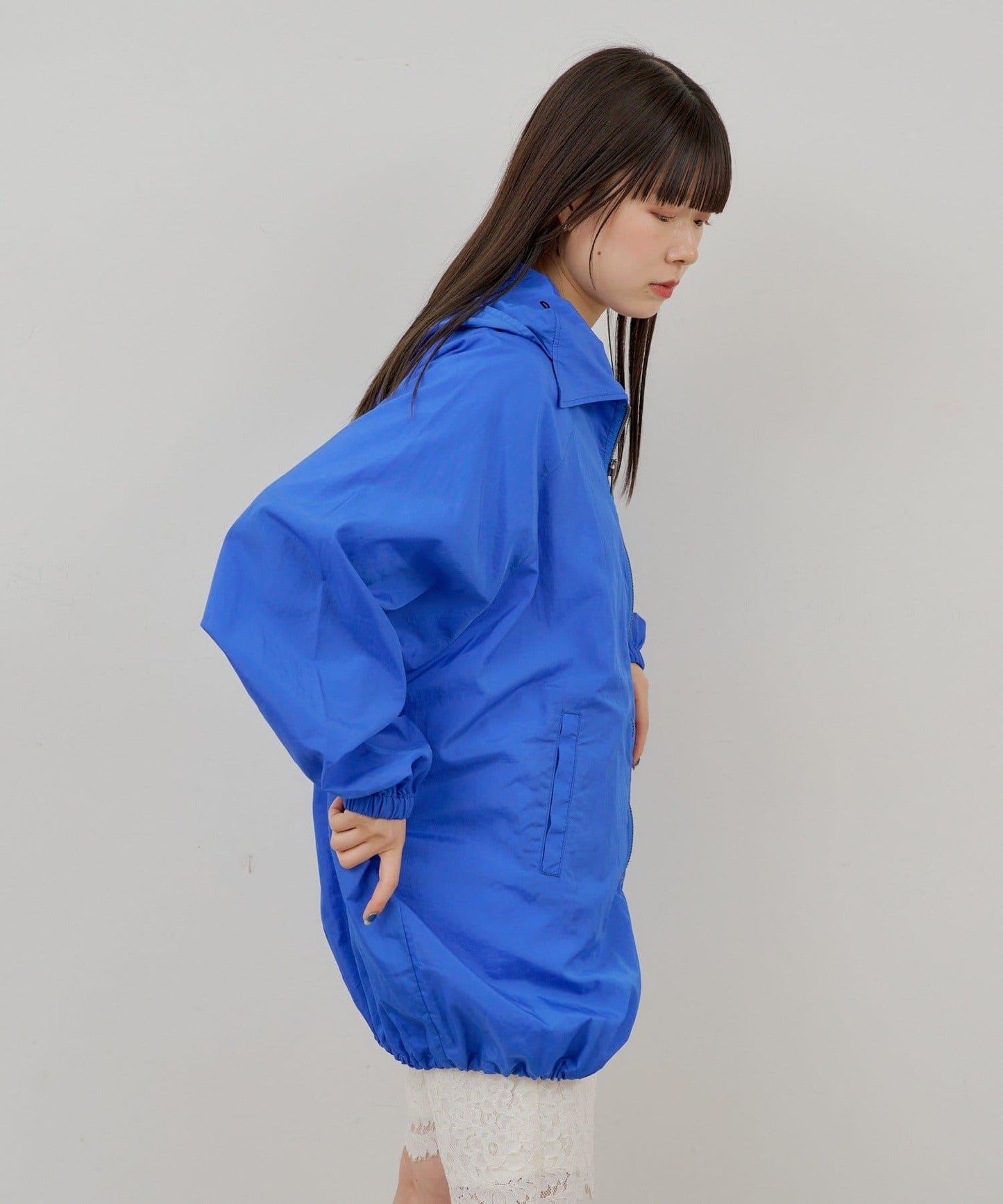 WHIMSIC 尼龍拉鍊連帽外套