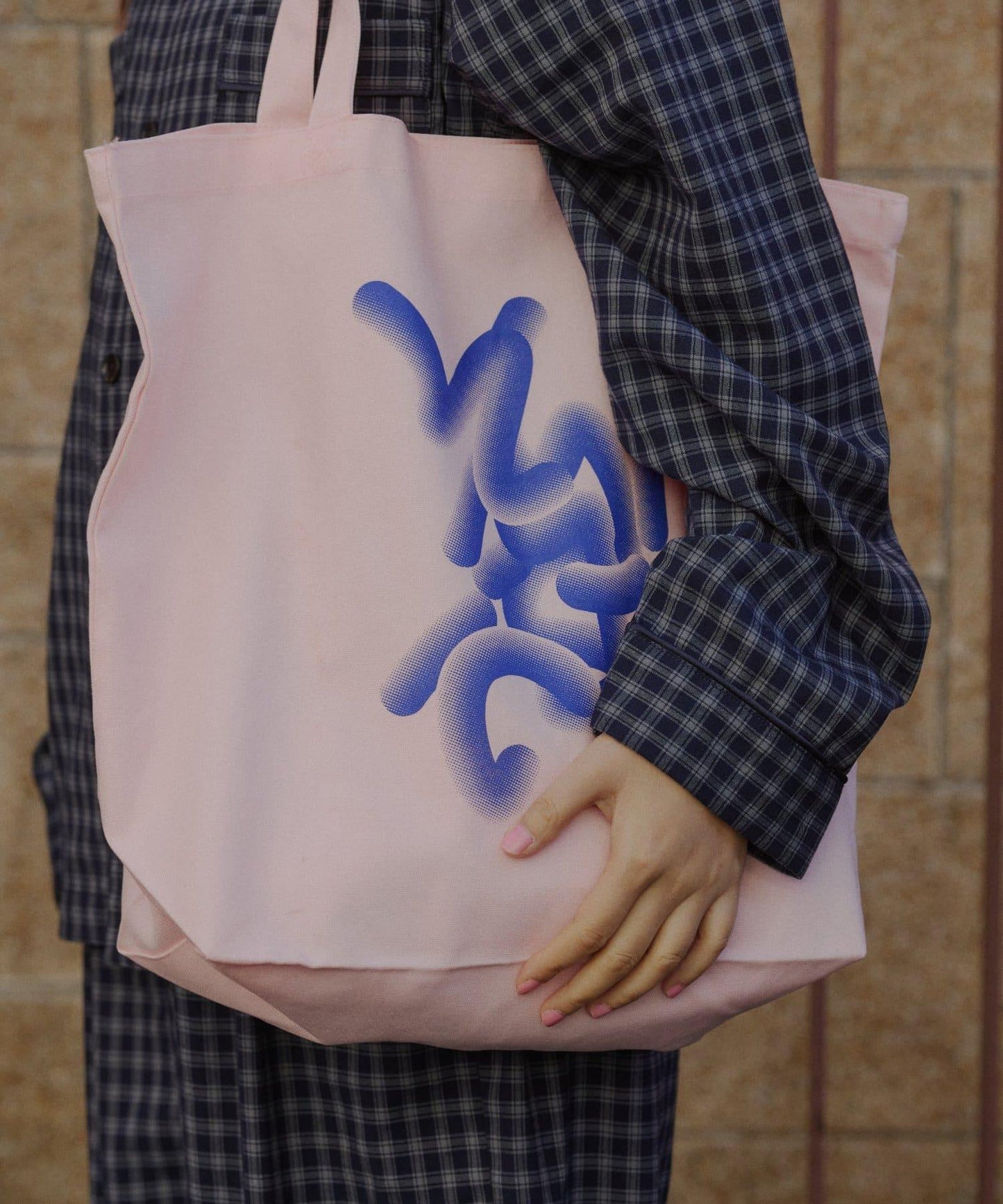 WHIMSIC 流動Logo絲網印花 托特包