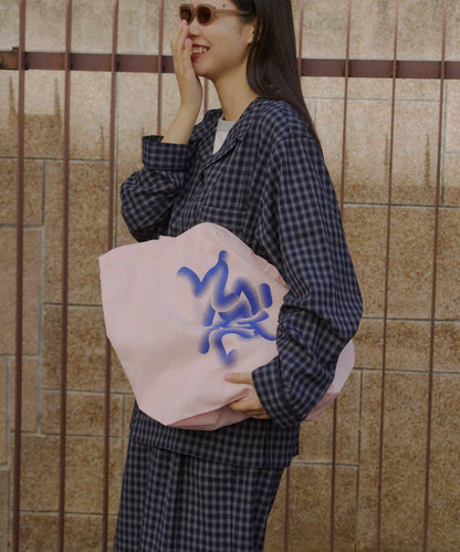 WHIMSIC 流動Logo絲網印花 托特包