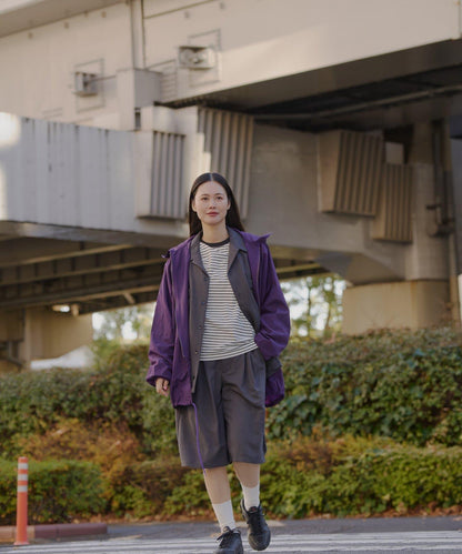 WHIMSIC 尼龍拉鍊連帽外套