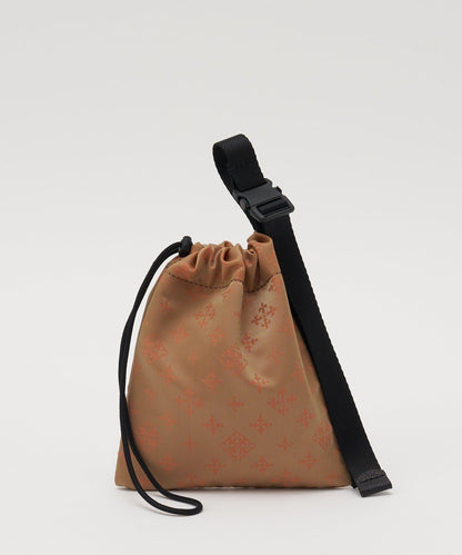 尼龍提花抽繩收納包 S款