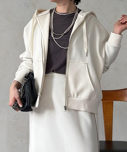 複合面料連帽衛衣
