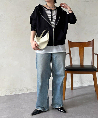 複合面料連帽衛衣