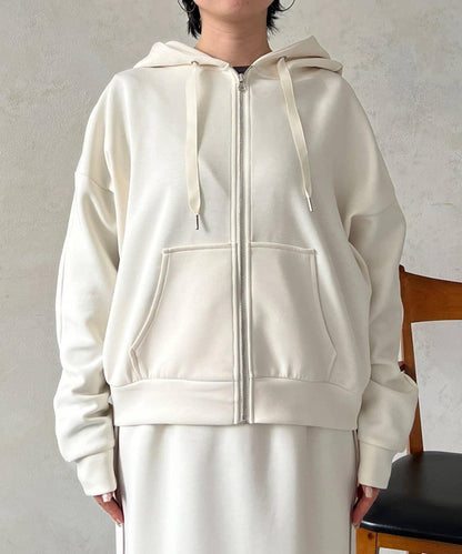 複合面料連帽衛衣