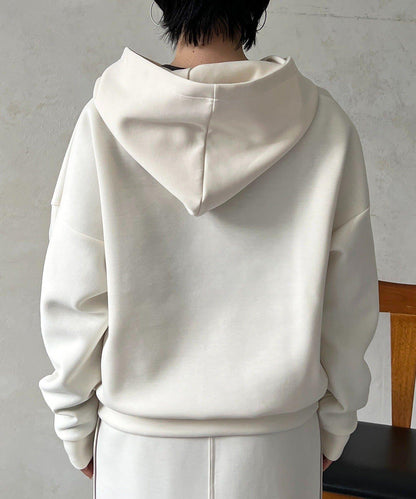 複合面料連帽衛衣