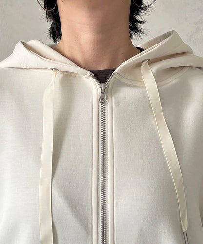 複合面料連帽衛衣