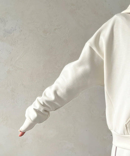 複合面料連帽衛衣