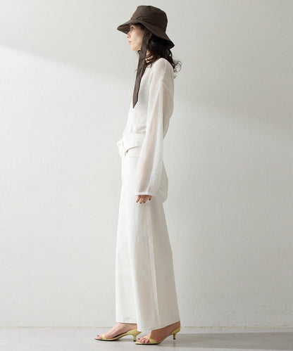 船領網眼針織套頭衫