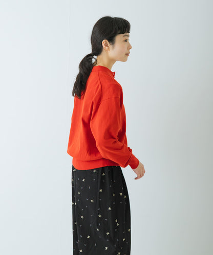 棉質細針織POLO領針織開衫