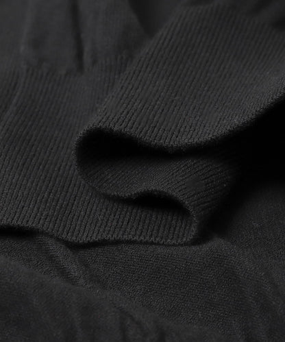 棉質細針織POLO領針織開衫