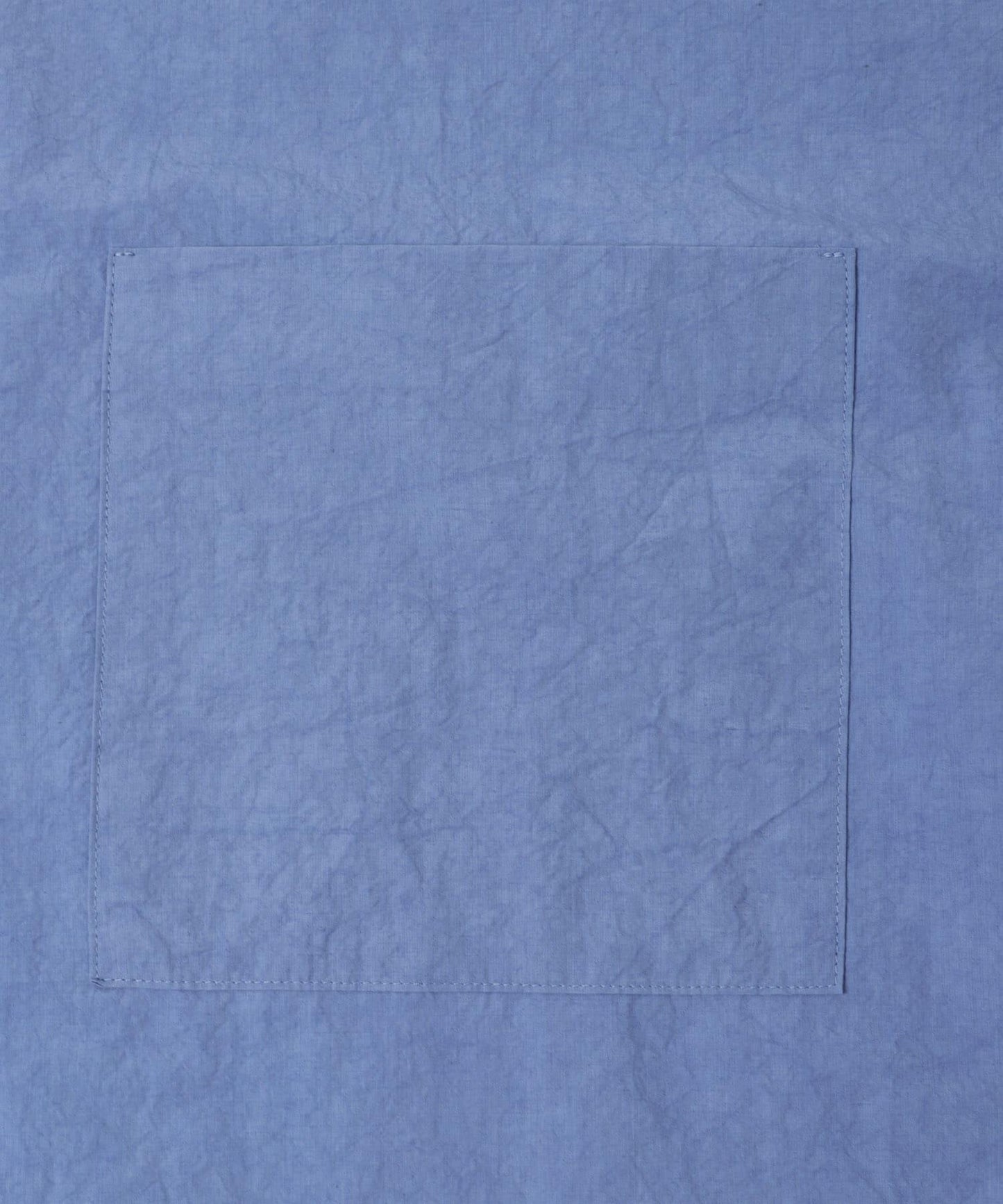 棉麻面料 雙口袋 襯衫