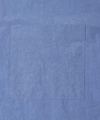 棉麻面料 雙口袋 襯衫