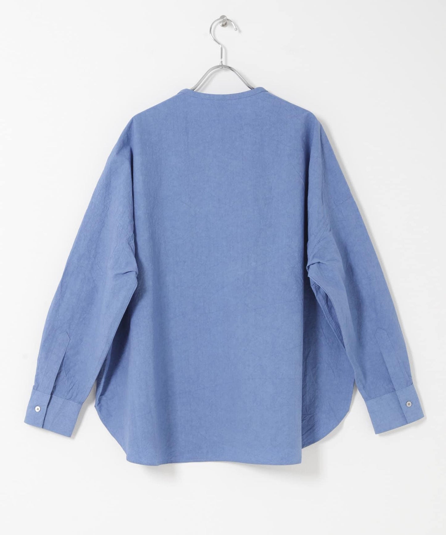 棉麻面料 雙口袋 襯衫