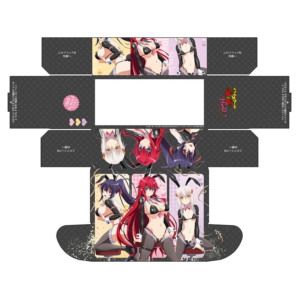 《惡魔高校D×D》 HERO 原畫系列 收納盒 逆兔女郎黑色款