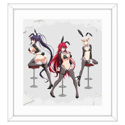 《惡魔高校D×D》HERO（惡魔高校D×D HERO） 復刻新繪逆兔女郎黑色 復刻原畫