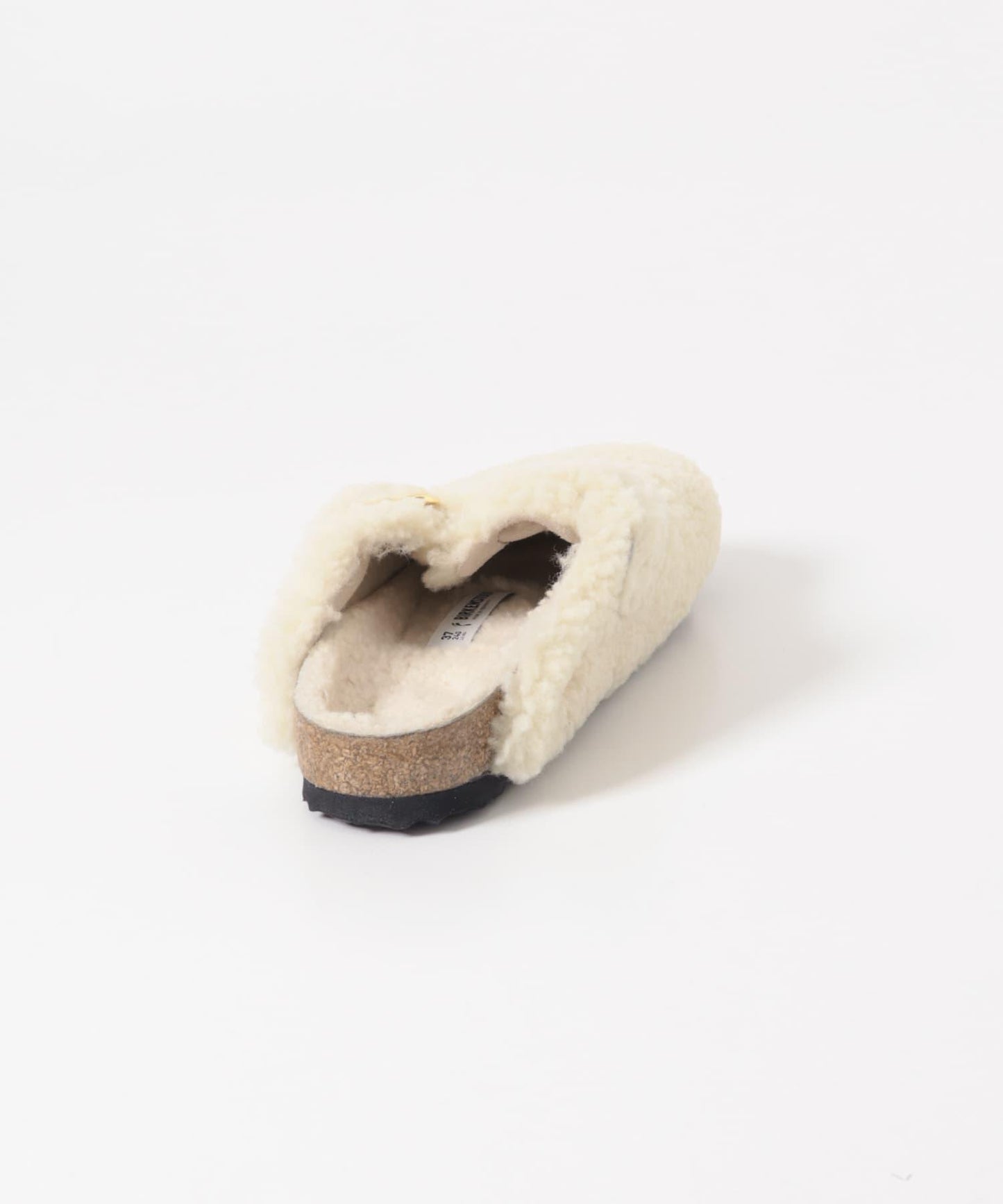 泰迪絨大扣設計 BIRKENSTOCK Boston Big Buckle Teddy 鞋款