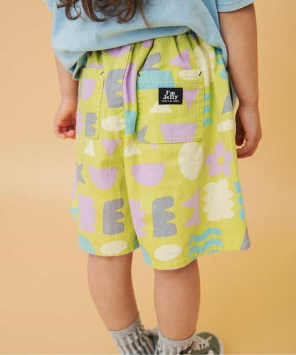 I'm Jelly 全面印花 休閒短褲