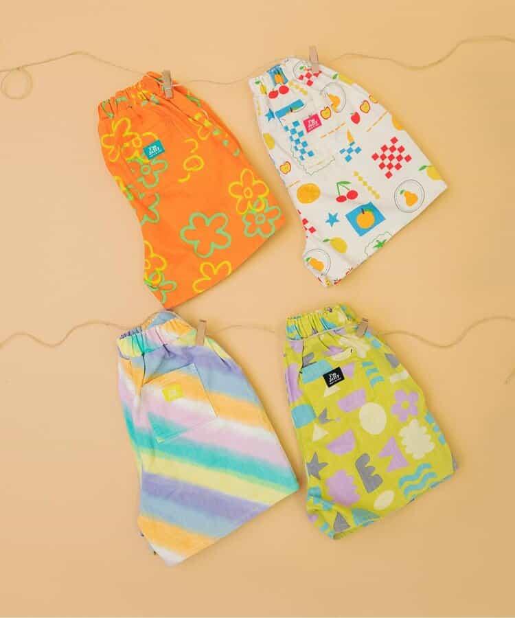 I'm Jelly 全面印花 休閒短褲