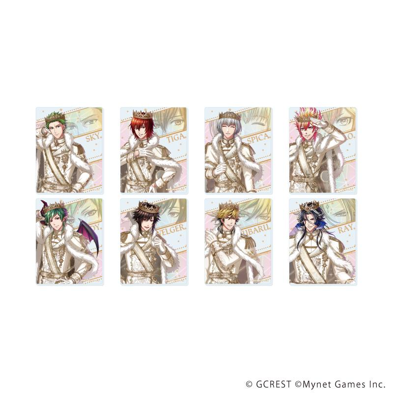 《夢王國與沉睡的100王子》 亞克力卡牌14 全套8種 完整套裝