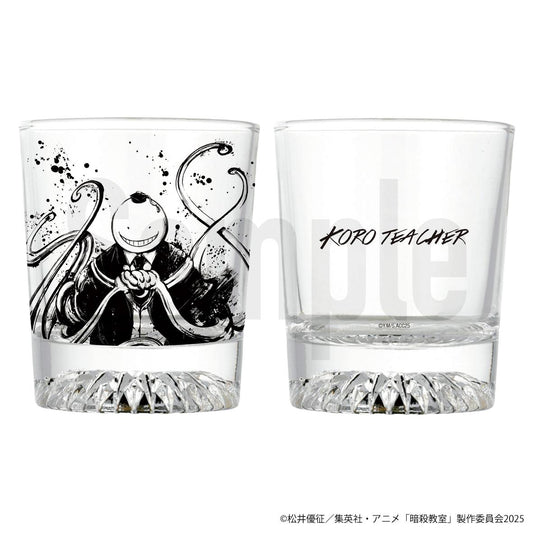 暗殺教室（暗殺教室） 墨繪系列 殺せんせー 玻璃巖杯