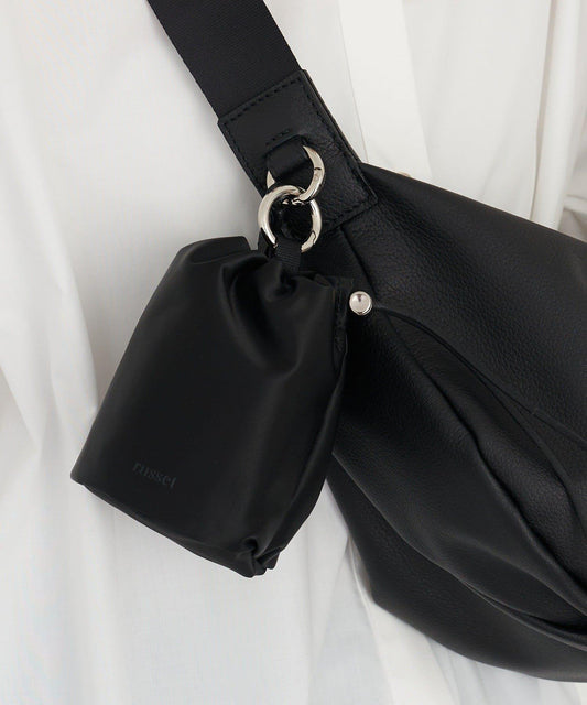 皺感尼龍束口收納袋