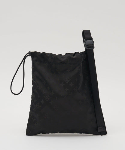 尼龍提花 抽繩收納袋 L款