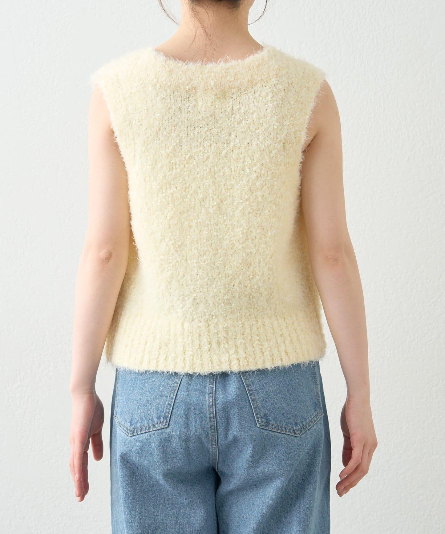 willow 短款網紗紗線背心