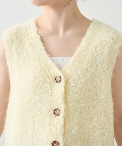 willow 短款網紗紗線背心