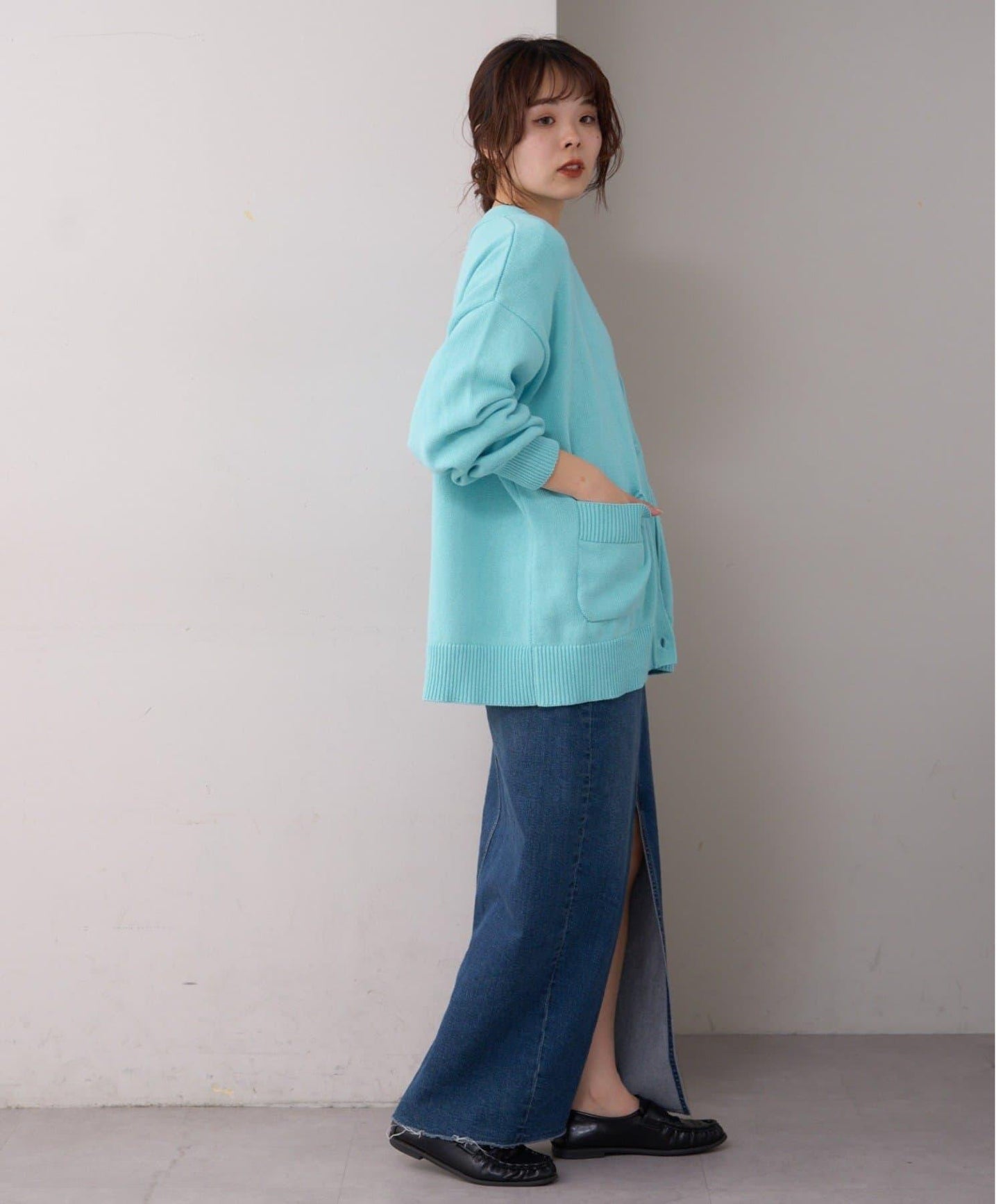 willow cotton針織開衫