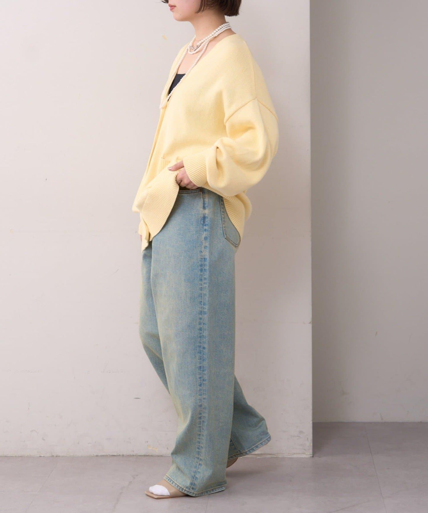 willow cotton針織開衫