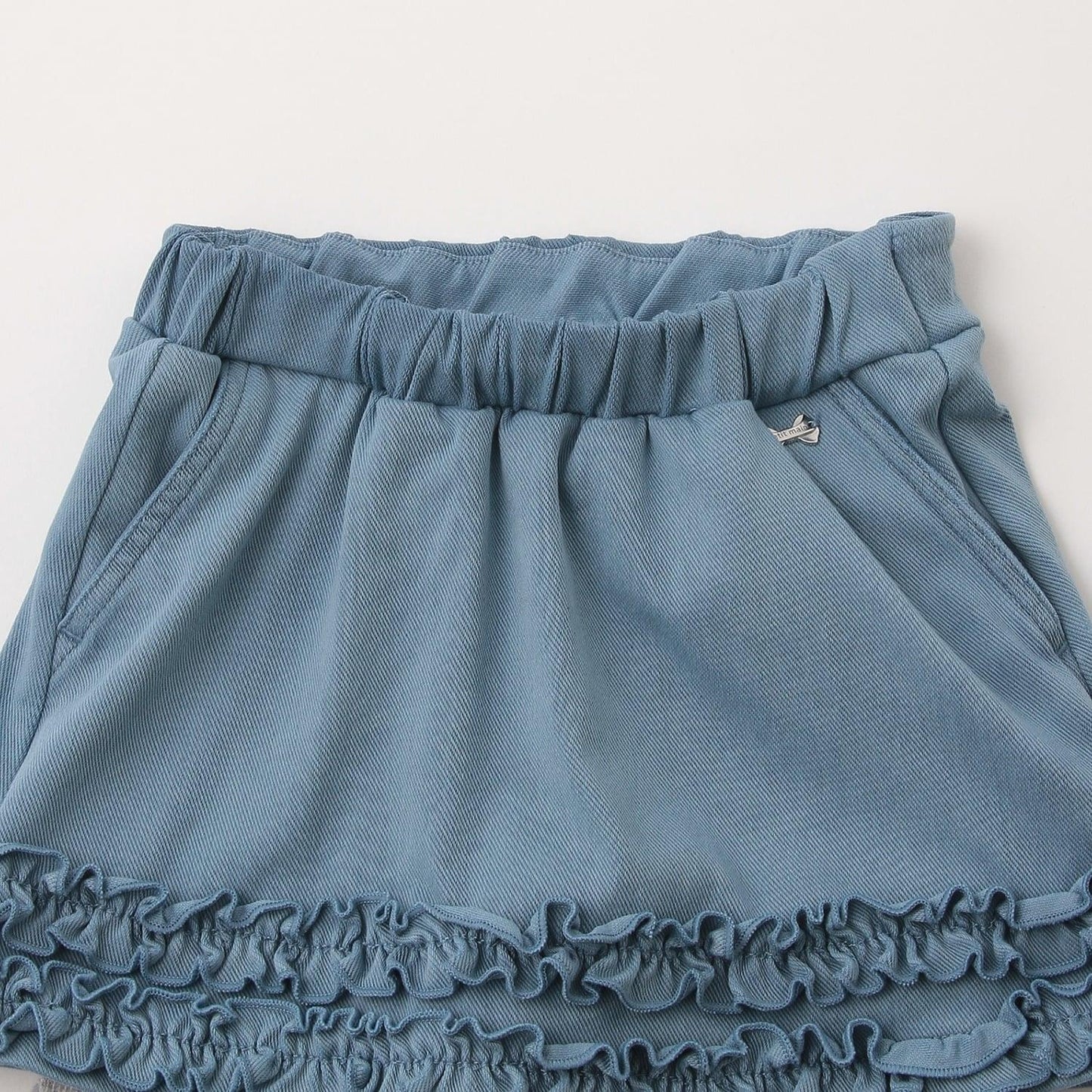 下襬荷葉邊 附打底褲 半身裙