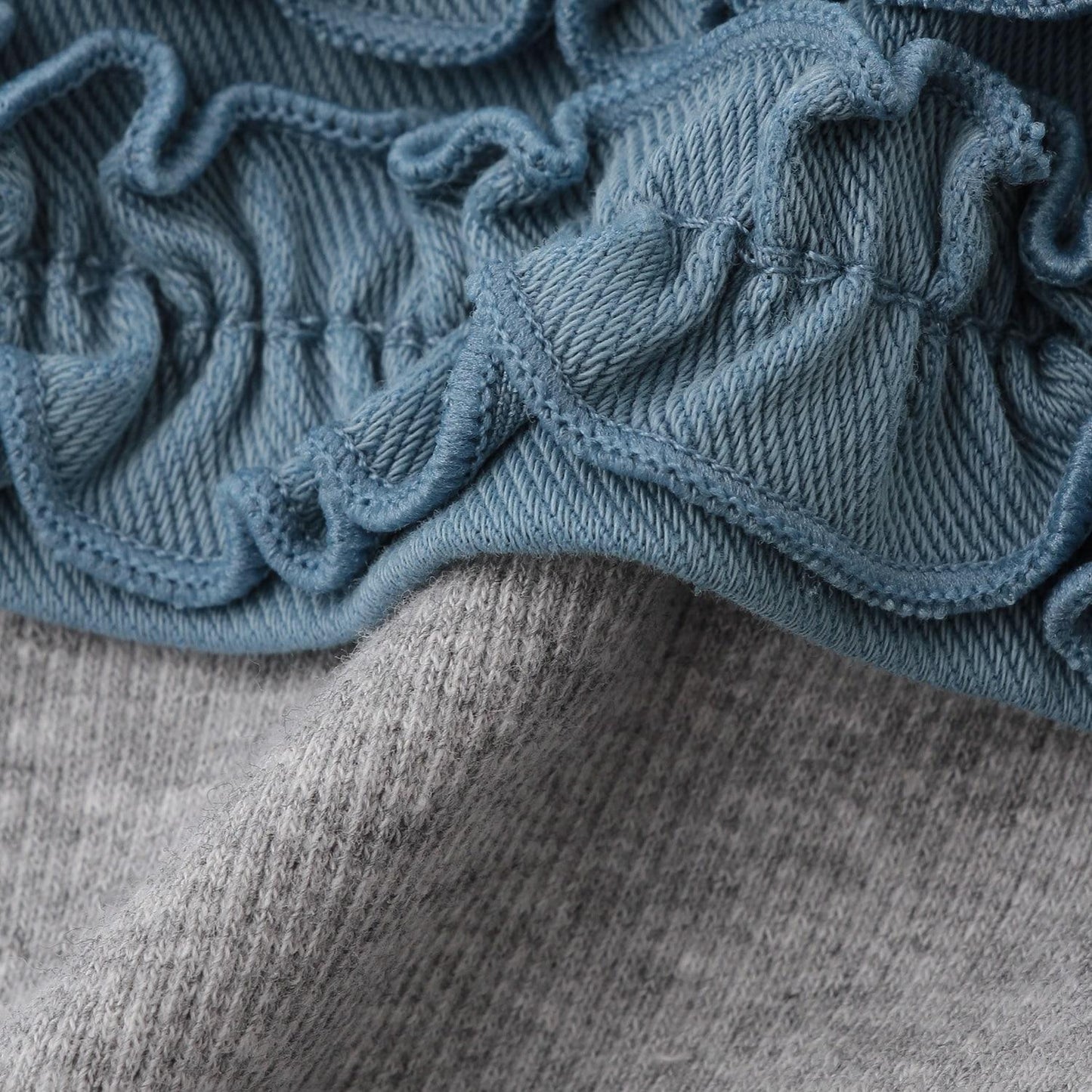 下襬荷葉邊 附打底褲 半身裙