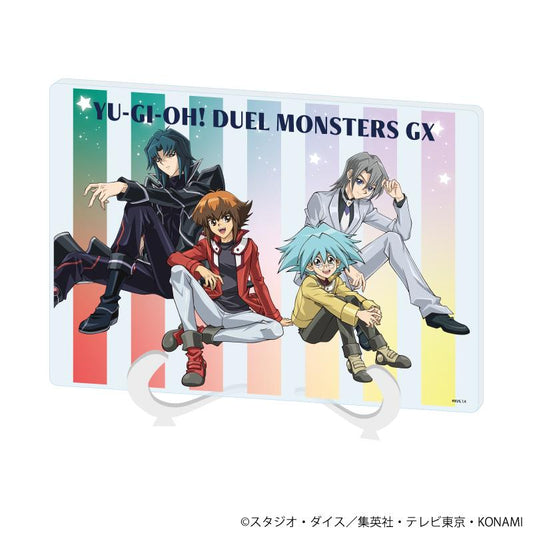 遊☆戱☆王デュエルモンスターズGX（遊戲王決鬥怪獸GX） A5尺寸 集合設計 新繪插圖 亞克力藝術板 03款