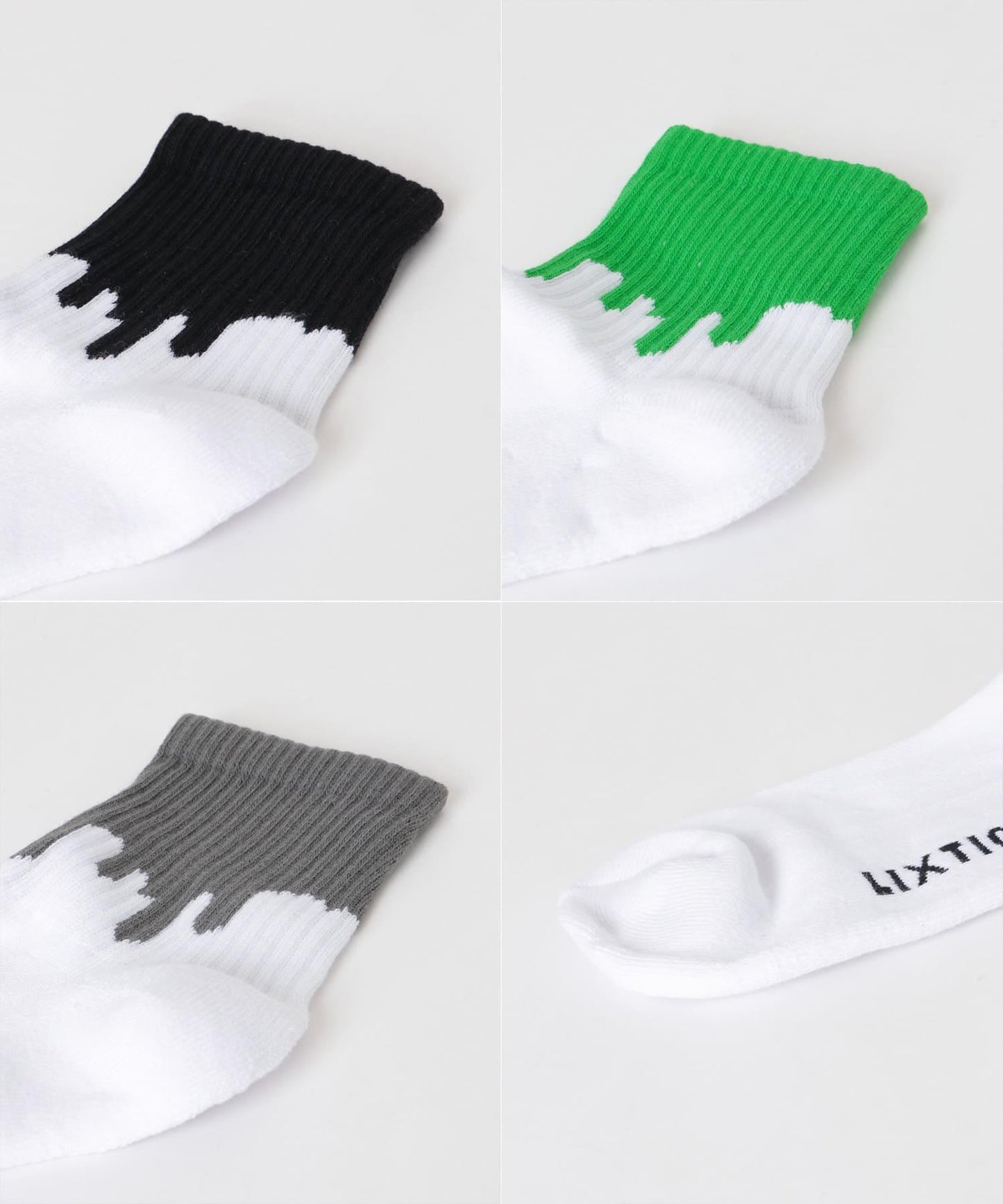 LIXTICK DRIP SOCKS 3PACK 1ST 襪子
