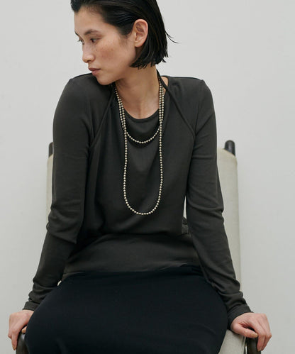 軟糯質感 吊帶領風 針織上衣