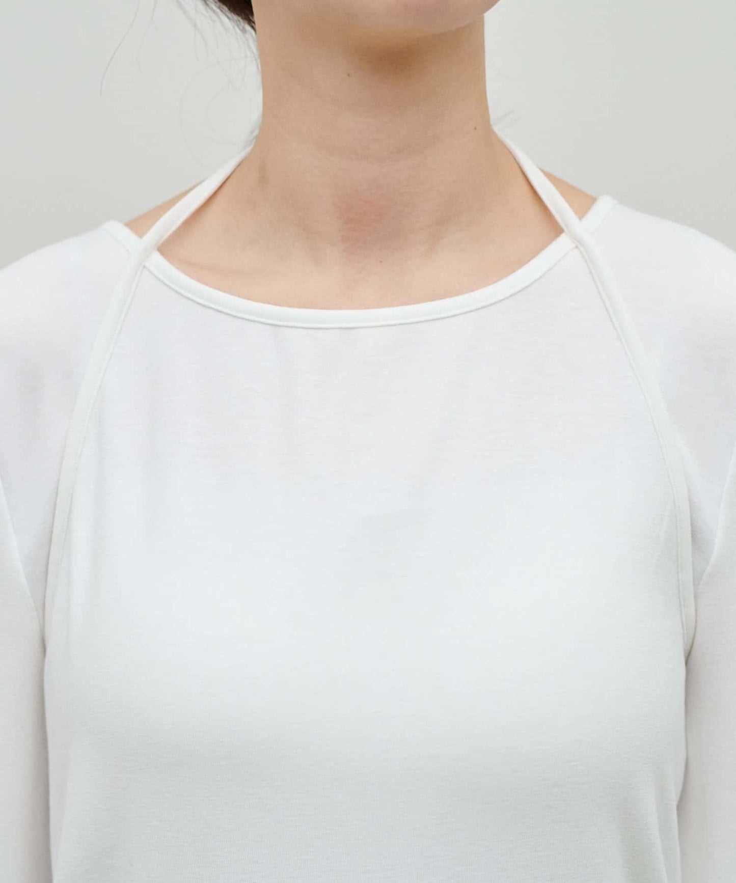 軟糯質感 吊帶領風 針織上衣