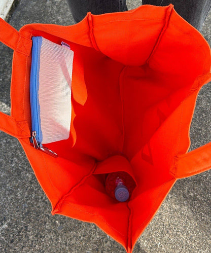 帆布logo方形托特包