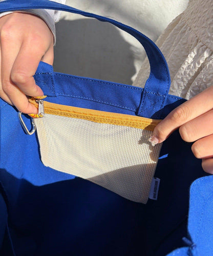 帆布logo方形托特包