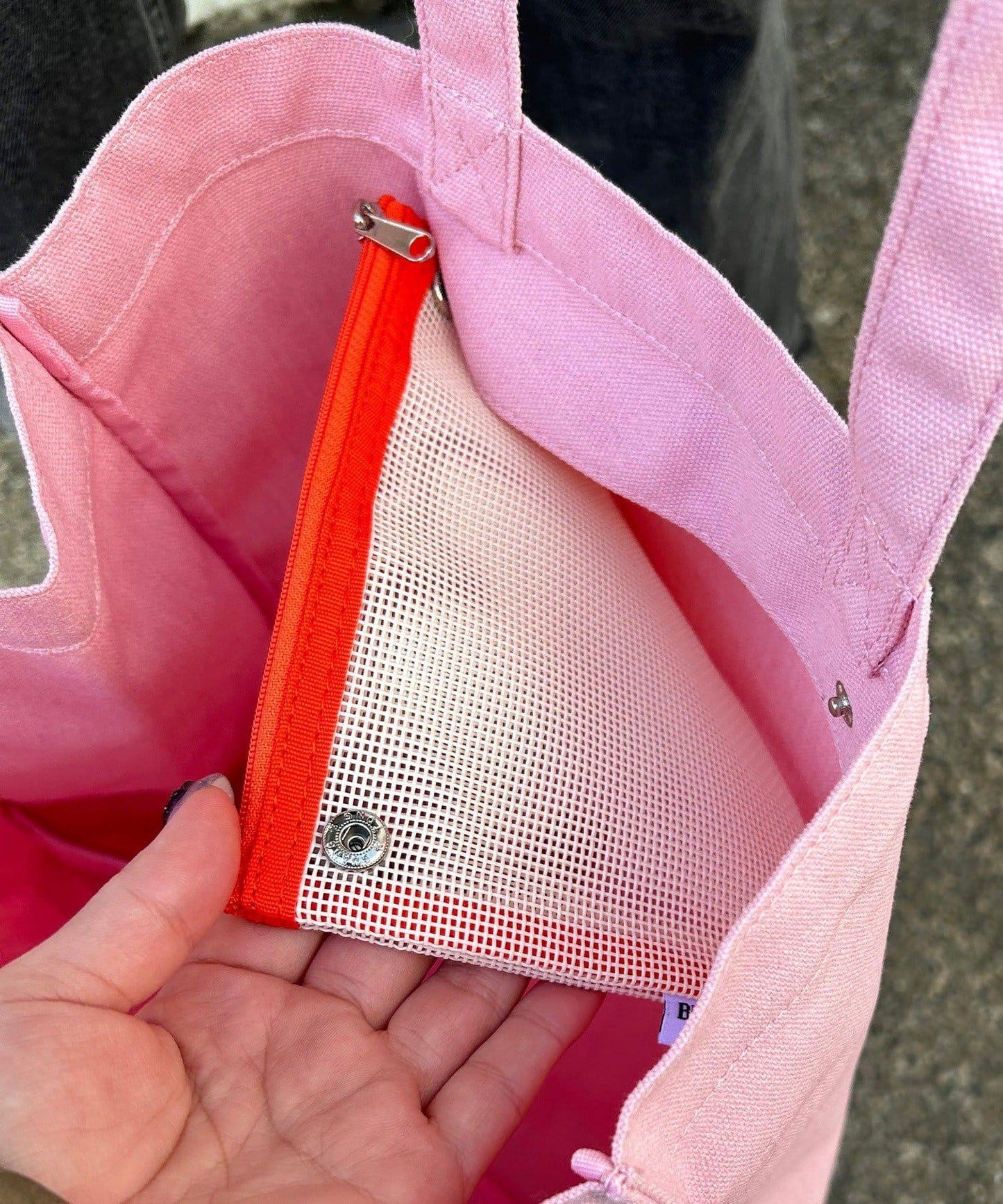 帆布logo方形托特包