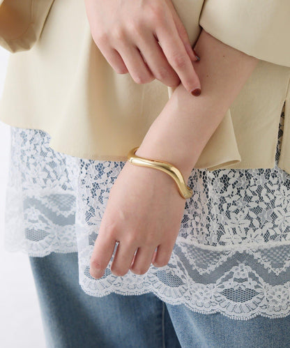 PAPILLONNER 弧形線條設計 手鐲