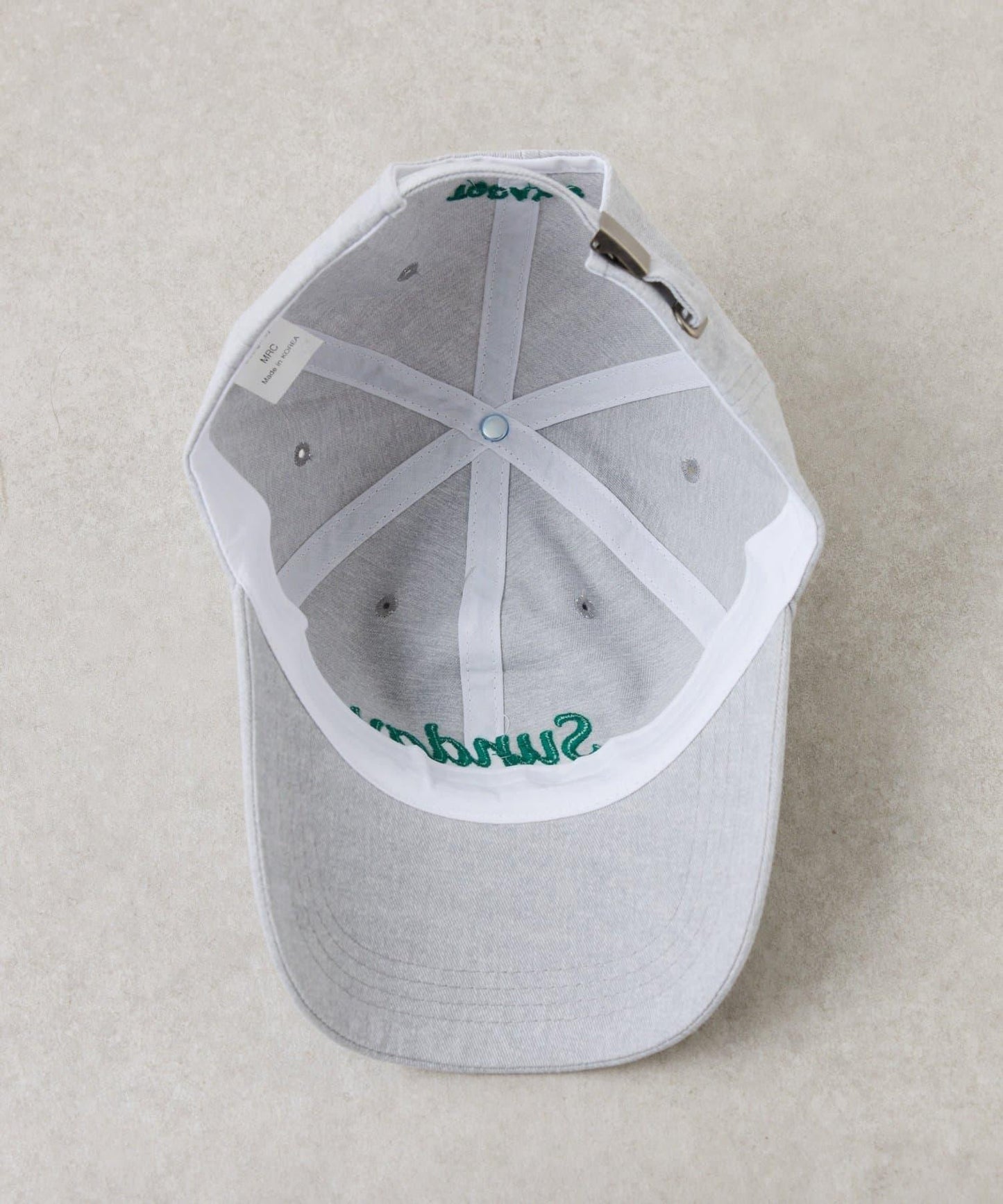 PAPILLONNER/パピヨネ Sunday刺繡棒球帽