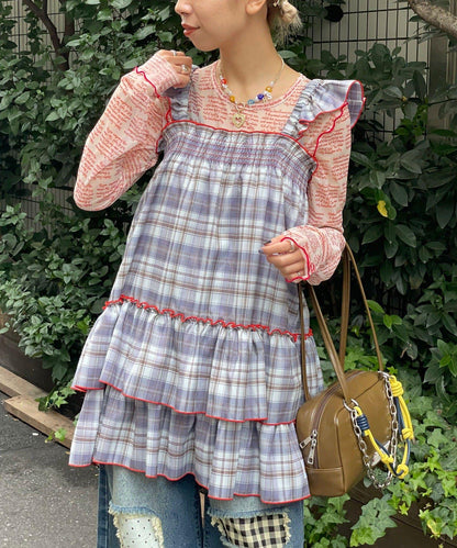 HELLO.SANFRANCISCO 格紋連衣裙