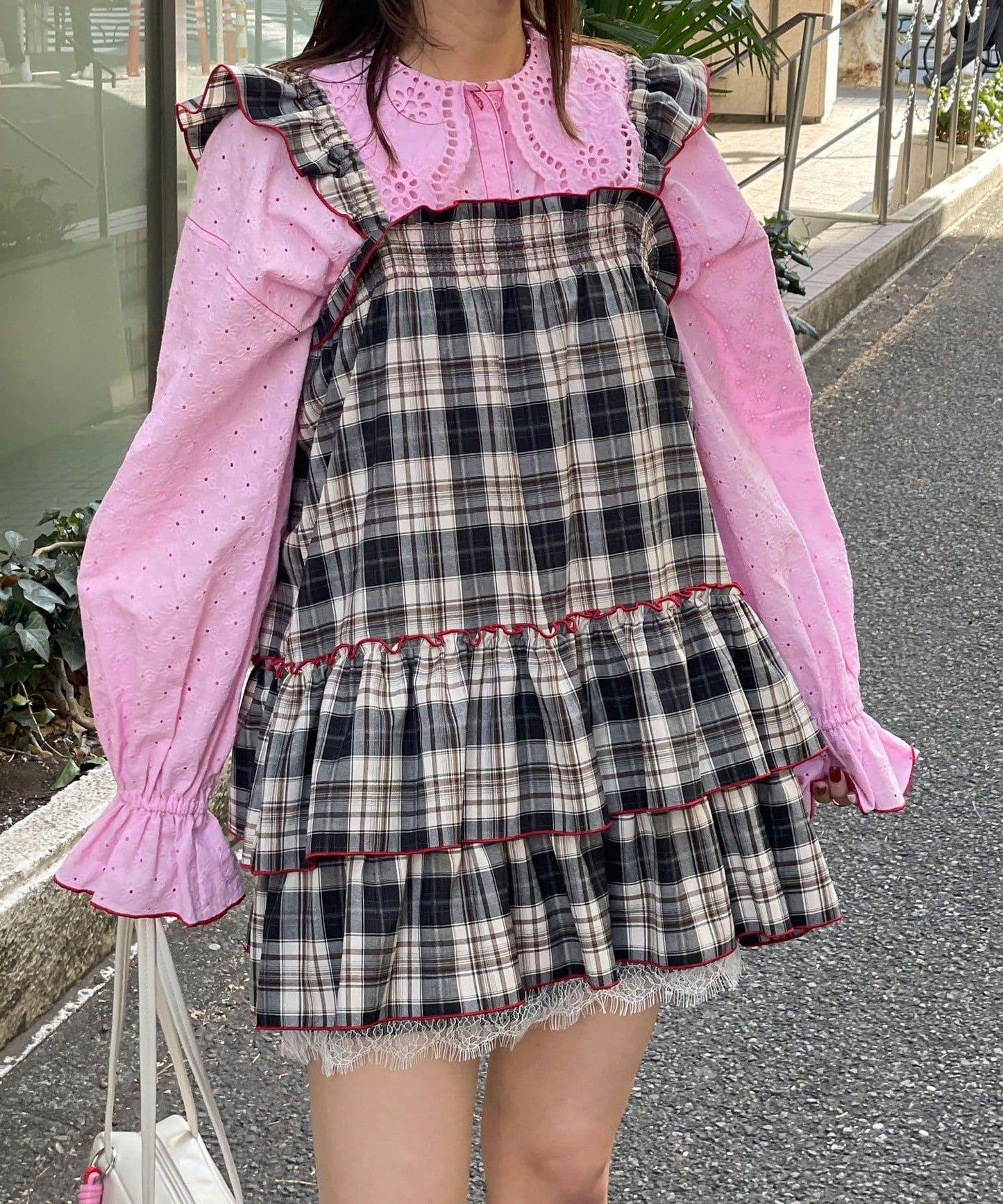 HELLO.SANFRANCISCO 格紋連衣裙