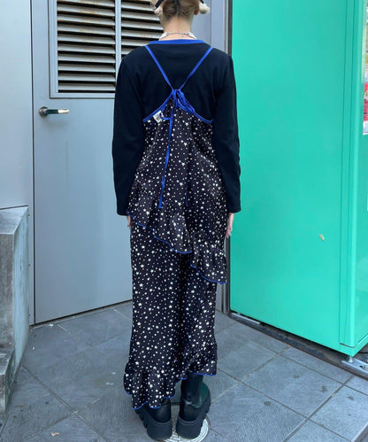 HELLO.SANFRANCISCO 星星圖案吊帶連衣裙附TEE